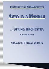 Away in a Manger Orchestra sheet music cover
